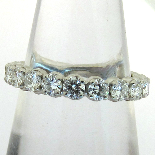 Bague de mariage vintage - Alliance diamants 1101