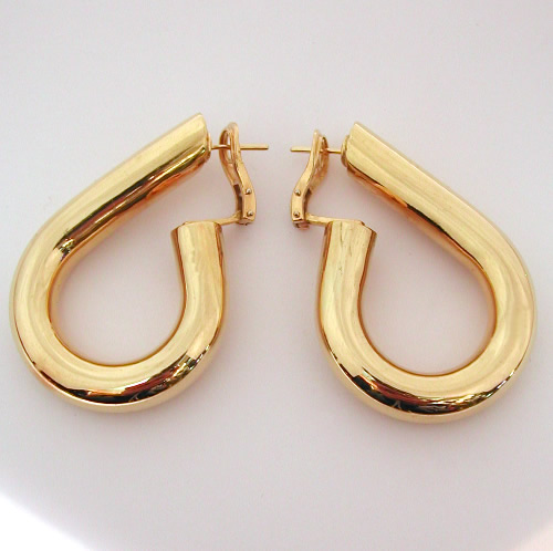 Boucles d'oreilles anneaux or 33