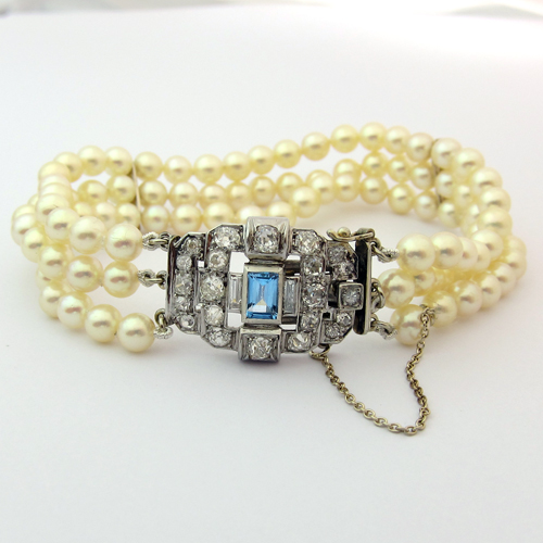 Bracelet perles de culture 116