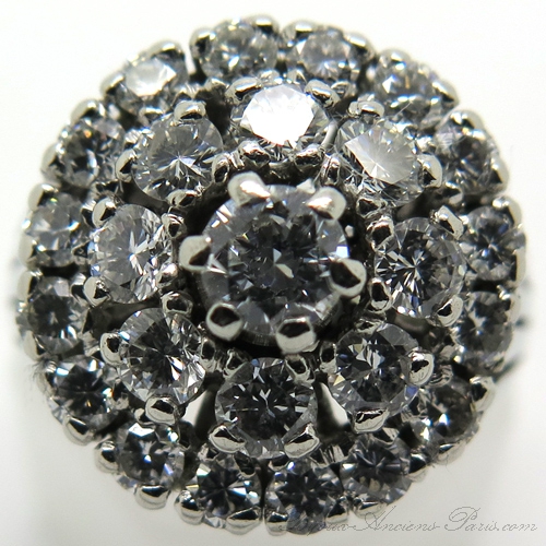 Bague de mariage vintage diamants luxe et tradition 1857