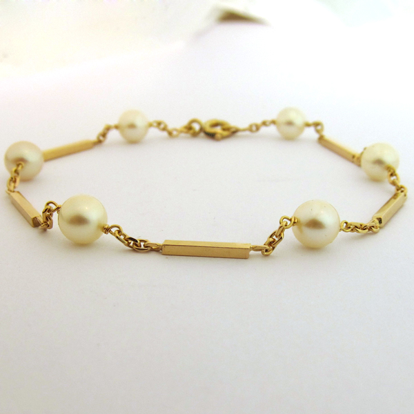 Bracelet Entourage Perles de Culture - Doré - Yay Paris - Ocarat