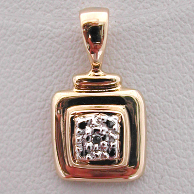 Pendentif or diamant 96 - Bijou d'occasion
