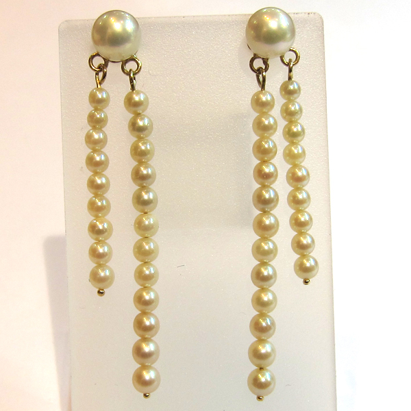 Boucles d'oreilles perles du Japon 172