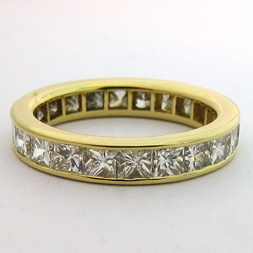 Bague or diamants princesse - Alliance 968