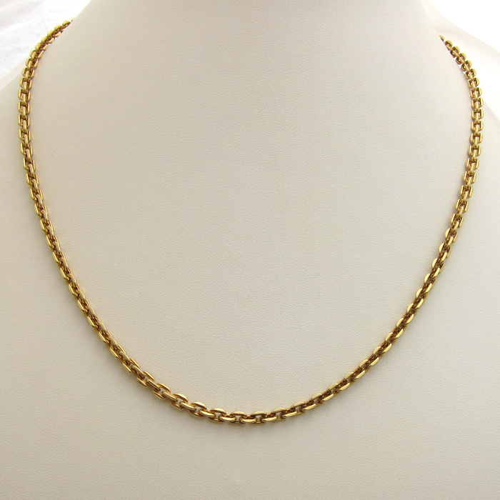 Collier or 143 - Chane maille forat